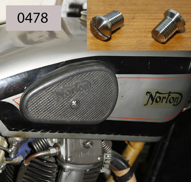 Norton kneepad screws